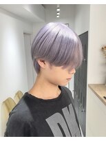 メンズペレ 渋谷(MEN'S PELE)&nbsp;ニュアンスパーマ/韓国マッシュ/スパイキーショート/渋谷