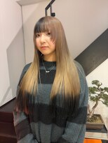 シティ(sity.)&nbsp;天神　ハイトーンカラー　ブリーチカラー　レイヤーカット