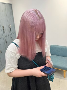 ロテ 名古屋 名駅店(Lote.) イメチェン/ホワイトブロンド/外ハネボブ/美髪/名駅