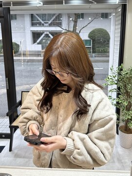 ジーナ 博多筑紫口(Zina) ブリーチなしダブルカラー×エンドカラー!【福田れん】