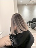 シャドールーツ　×    ホワイトグレー