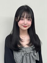 リッカ(LICCA)&nbsp;【LICCA 伊崎優李】韓国ヘア/レイヤーカット/前髪/姫カット