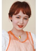 〈○20〉ショート韓国ボブハイライト髪質改善ブリーチ前髪20代
