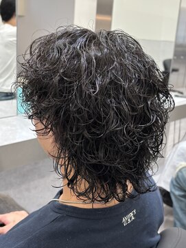 ビカムメンズヘアー 栄店(become men's hair) 大人の色気サーフカール/波巻きパーマ/メンズパーマ/名古屋栄