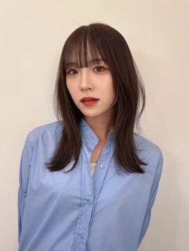 シーン(SCENE) [天神今泉/クラゲヘアー/小顔に見せるヘア/ココアベージュ]