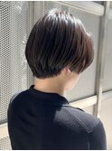 20代30代前髪ありショートマッシュショート丸みショートレイヤー