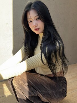 ソヨン 大宮2号店(SOYON) 柔らかい暗髪/エアリーなロングレイヤー