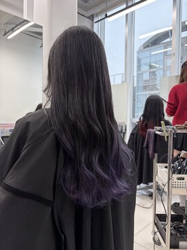 アライブ ハラジュク(ALIVE harajuku) ブリーチインナーバレイヤージュグラデーションカラー夕貴