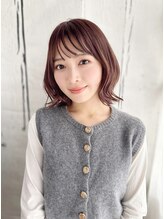 ヘアーメイク リアン 城陽店(Hair Make REAN)&nbsp;外ハネミディアムボブ