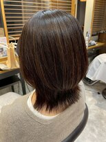 ヘアリゾート粋 トゥジュ 池袋東口店(tujuh) ミディアム/レイヤーカット/ウルフ/ブラウン