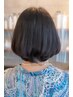 大人女性◎白髪染め×小顔カット+弾力UP,4stepTrで若々しい艶髪へ¥12,980