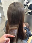 髪質改善ストレート