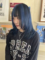 ビビ バイ マグ 岡谷店(bivi by Mag)&nbsp;ブリーチカラー◎夏ブルー/ハイトーン/ローライト/20代