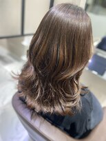 あお へあさろん 白髪ぼかしルベライト