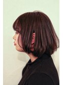 【CuCuLa】ふんわり内巻き×前上がりボブ