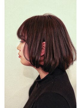 キュキュラ(CuCuLa) 【CuCuLa】ふんわり内巻き×前上がりボブ