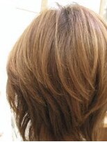 ヘアー バイ ミーズ(hair by Mii’s) 明るめのレイヤースタイル