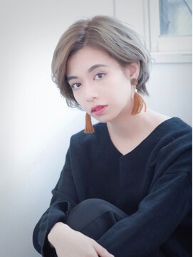 ヘアアンドケア エジェリラボ(hair&care egerie lab) ふんわりミルクアッシュ♪ショートボブ