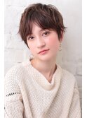 ナチュラルなブラウンカラーの大人可愛いショコラベージュ