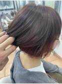 インナーカラーミニボブ