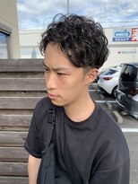 クマ(kuma.)&nbsp;メンズボリュームパーマ