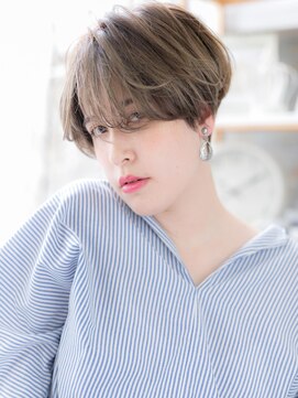 カバーヘア 上尾西口店(COVER HAIR) ★外国人風ホワイトカラーアシンメトリーボブ20代30代40代★7