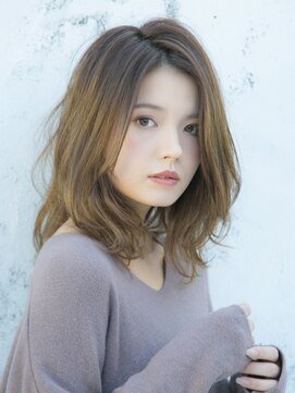 ロンド シャルム 吉祥寺(Lond charme) ロンド吉祥寺【千田大地】グレージュカラーひし形ミディアム