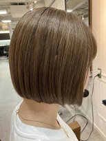 フラミューム たまプラーザ(flammeum) ミニボブ×ミルクティーベージュ【たまプラーザ】
