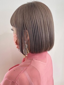 クラリス バイネオ 武蔵小杉(Claris by neo) ミニボブ×ラベンダーベージュ