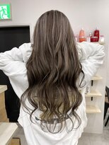 ジゼル(gisele)&nbsp;(稲毛)ダークグレー×ハイライト