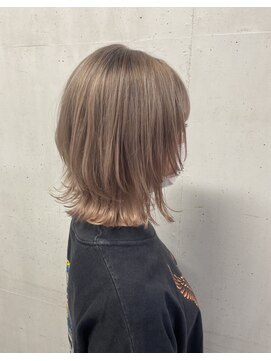 ゴットフロー(GOTTO FLOW) 顔周りレイヤー/切りっぱなし/シルキーベージュ