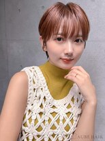 オーブ ヘアー イエル 泉中央店 仙台(AUBE HAIR iel) 20代・30代_大人可愛いマッシュショート