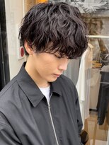 フィフスワン(fifth one)&nbsp;メンズマッシュパーマツイストスパイラルパーマニュアンスパーマ