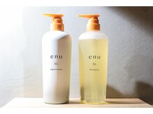 『翌朝の髪が変わる。』髪と地肌の水分量に着目したenuシャンプーを導入★うるおいとまとまりのある髪に！