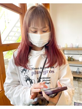 ヌイ(nui) [佐賀/ルーツカラー/ベージュカラー/ピンクカラー/ハイトーン]