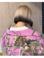 プネル 渋谷(PUNEL)&nbsp;裾カラー/ダブルカラー/ケアブリーチ/ブリーチカラー