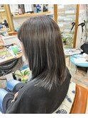 白髪ぼかしハイライト×ブルーヴァイオレット