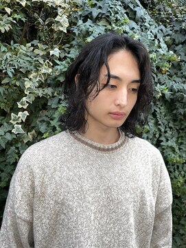 キイ ギンザ(k.e.y GINZA) ロン毛パーマ