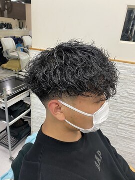 サニーサイドアップ 大宮(Sunny side up) 長谷川　ツイストスパイラルパーマ