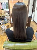 髪質改善　ストレート