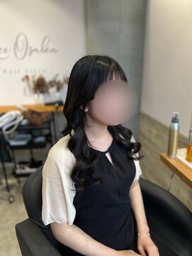 リーオオサカ(Lee Osaka) 【モモカ】コテ巻き風パーマ