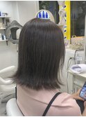 グレージュ/デザインカラー/レイヤーカット/ウェットヘア/夏新籾