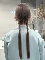 ソル ジングウマエ(SOL JINGUMAE)&nbsp;ミルクティーベージュダブルカラーケアブリーチインナーカラー