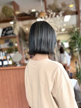 スタジオフィット(STUDIO FITTO) ・ハイライトデザインのブリーチＢＯＢ・