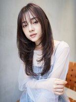 ニコ トウキョウ ヨコハマ(nico)&nbsp;韓国ヘアーハッシュカットレイヤーカットグレージュブリーチ無し