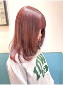 メルティカラー似合わせカットウェーブミディアムレイヤーカット