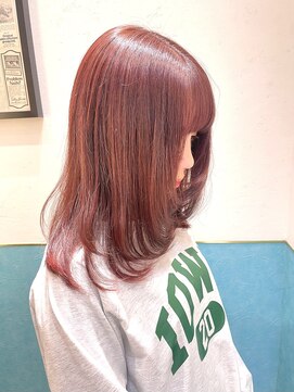 ロンド レグリーズ 立川(Lond leglise) ミディアムレイヤーカット/レイヤー/顔周り/韓国/髪質改善/立川