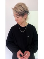 レーベル(LABEL)&nbsp;メンズエンドカラー×ハイトーンカラー