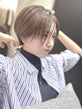 ジエクト 心斎橋 似合わせショート/フェザーショート/細めハイライト