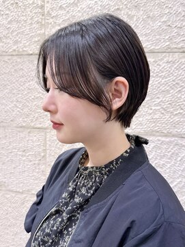 ハピネス 河原町店(Happiness) 京都ショート　顔まわりカット　京都美容室　進詩織